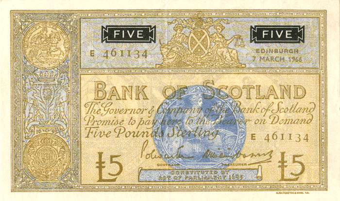Scotland P-106b - Foreign Paper Money